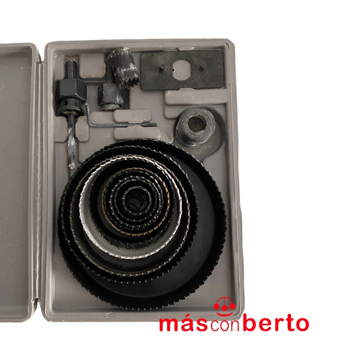 Juego de coronas madera/metal