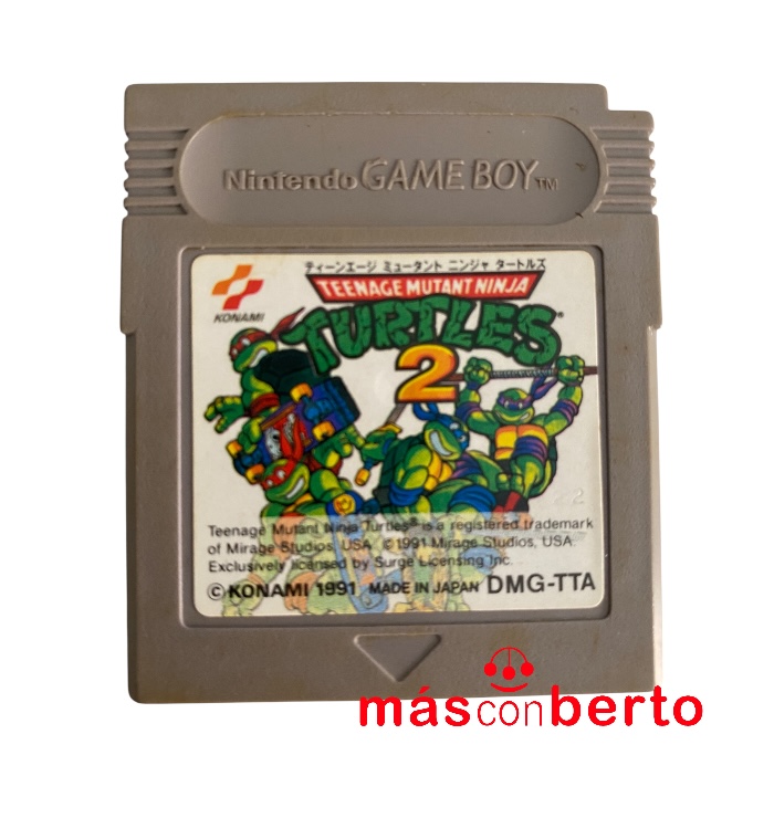 Juego Game Boy Las tortugas...