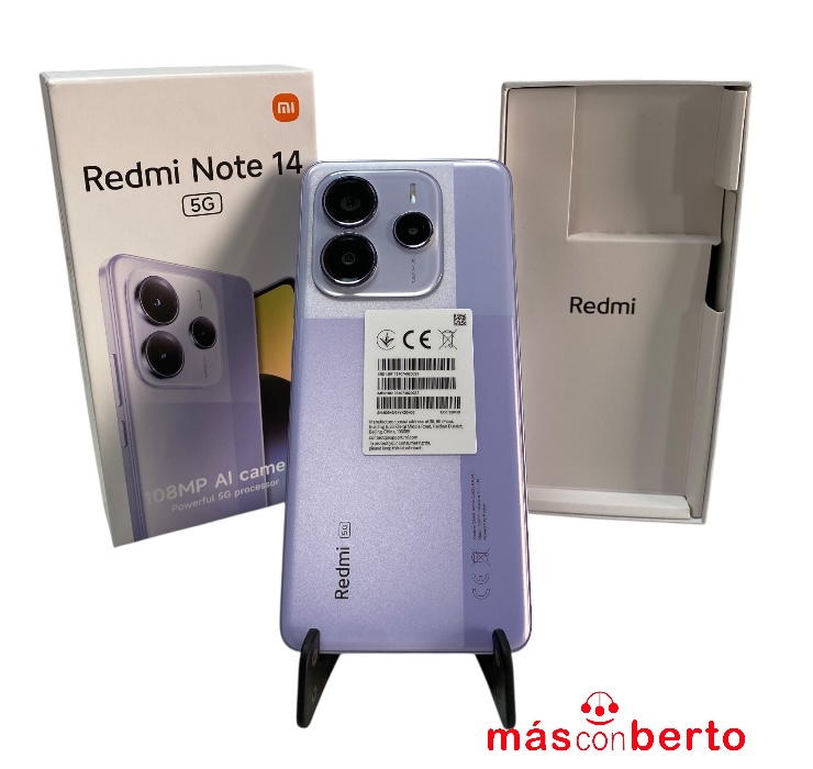 Móvil Xioami Redmi Note 14...