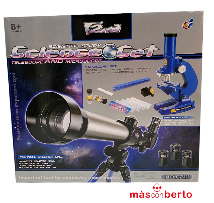 Juguete Telescopio y...