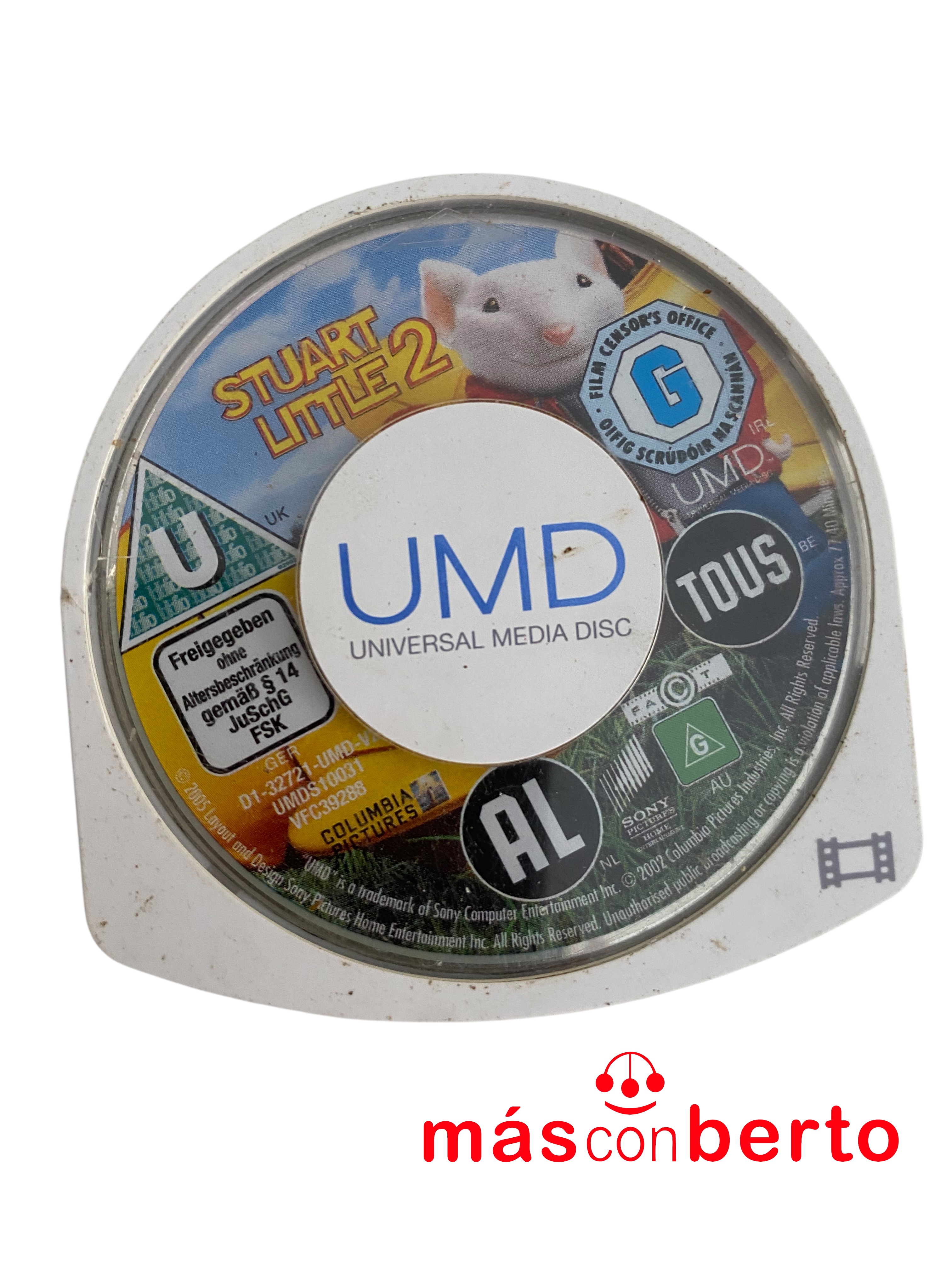 Película PSP Stuart Little 2
