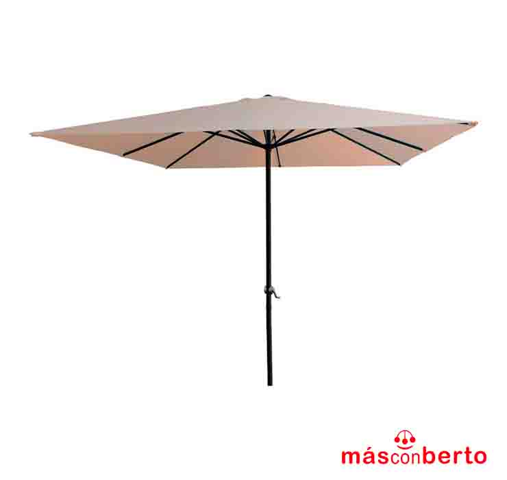Parasol Beige Apertura...