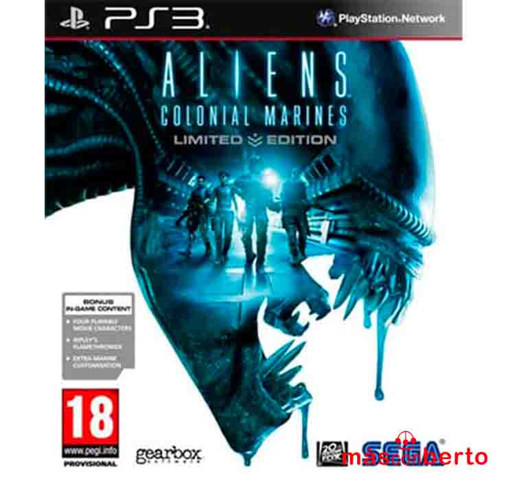Juego PS3 Aliens Colonial...