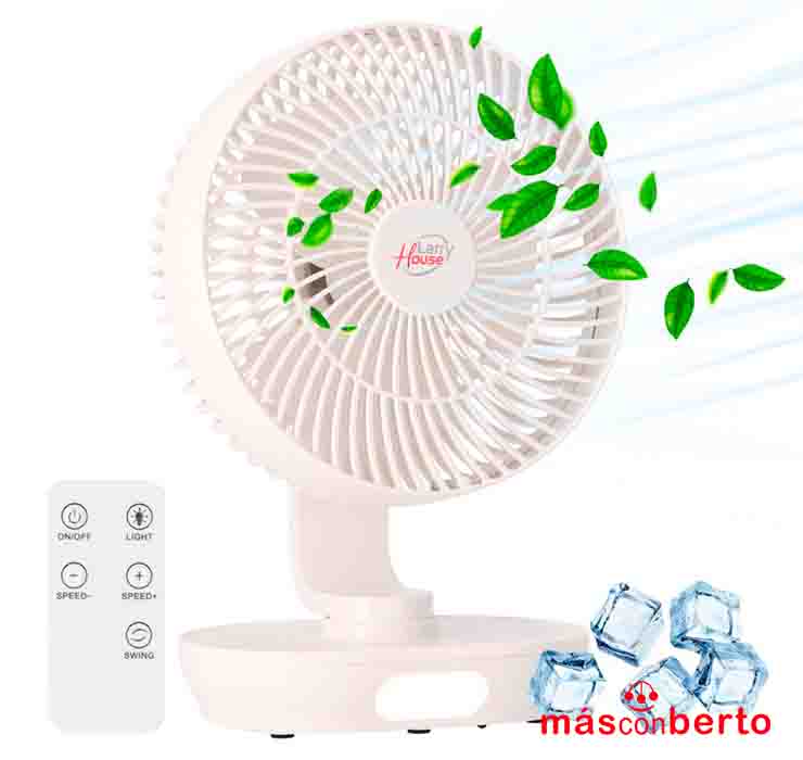 Ventilador portátil batería...