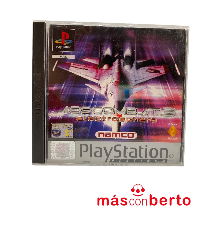 Juego PS1 Ace Combat 3...