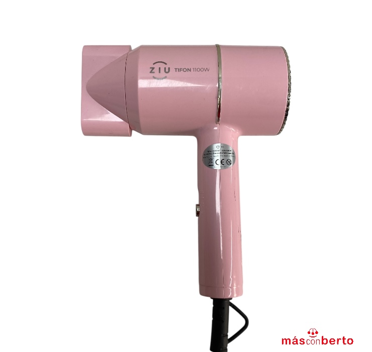 Secador ZIU Tifon 1100W Rosa