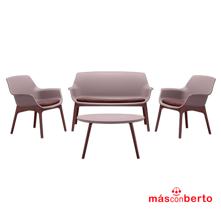 Set Salón Sofá 2 sillas y...