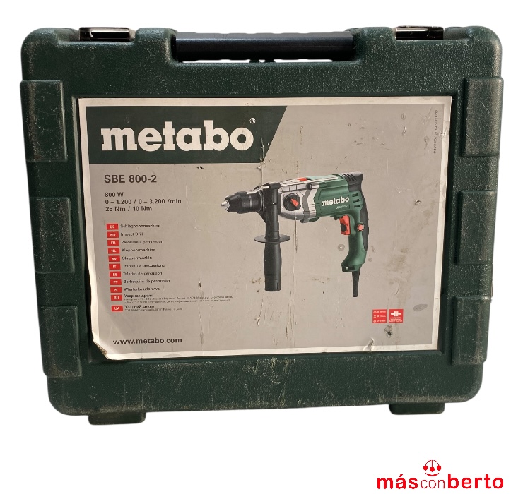 Taladro Metabo SBE 800-2 800W