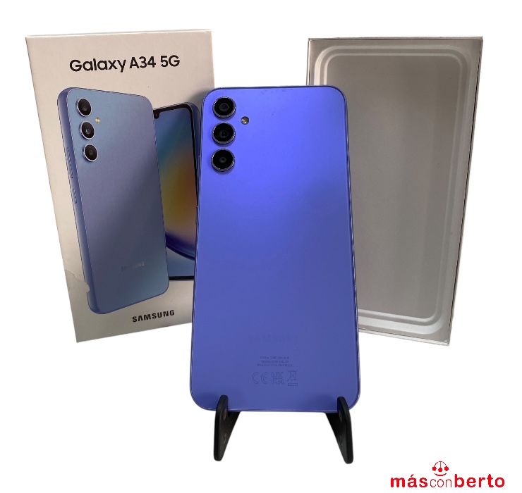 Móvil Samsung A34 5G 128Gb...