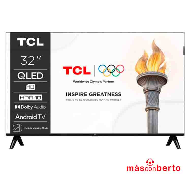 Televisor 32" TCL 32S4K...