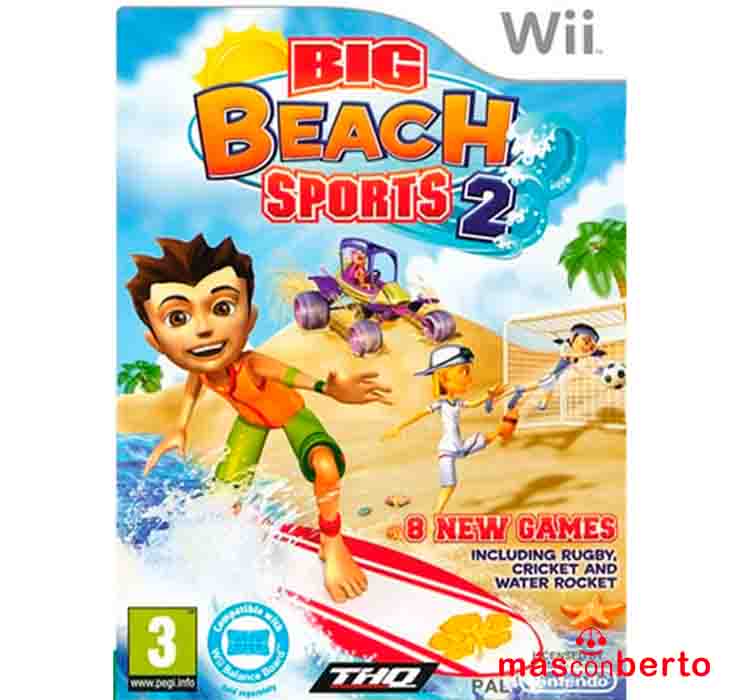 Juego Wii Big Beach Sports 2