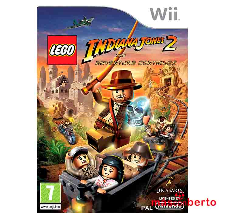 Juego Wii Lego Indiana Jones 2