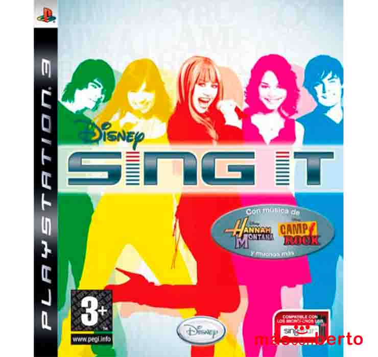 Juego PS3 Disney Sing It