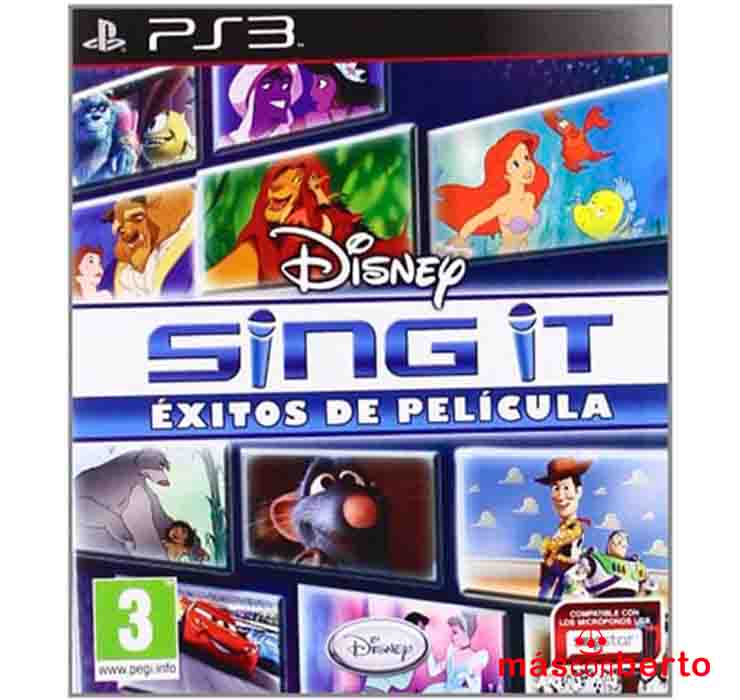Juego PS3 Disney Sing It...