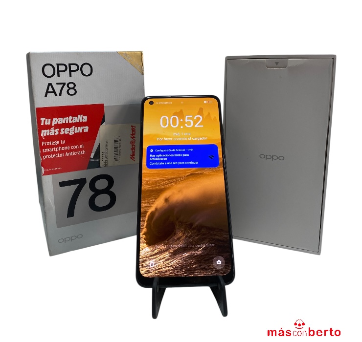 Móvil Oppo A78 128Gb Negro 