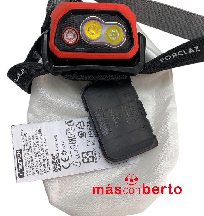 Linterna frontal Forclaz...