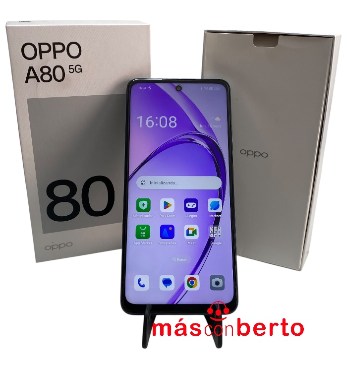 Móvil Oppo A80 5G 256Gb Negro 