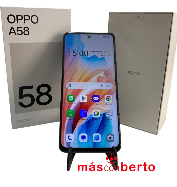 Móvil Oppo A58 128Gb Negro 