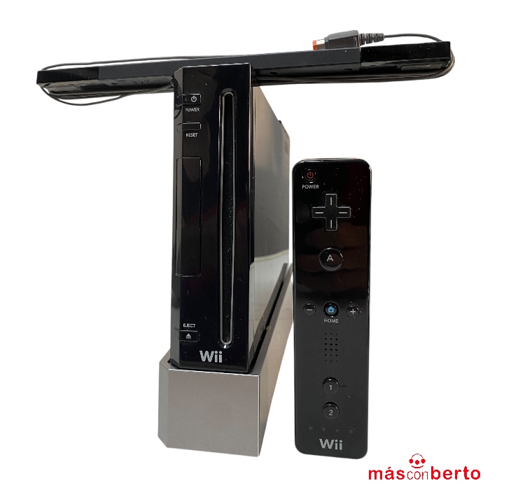 Consola Nintendo Wii Negra