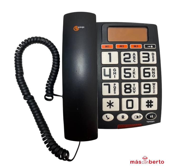 Teléfono fijo Topcom...