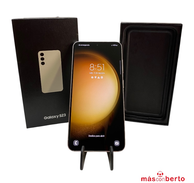 Móvil Samsung S23 128Gb Blanco