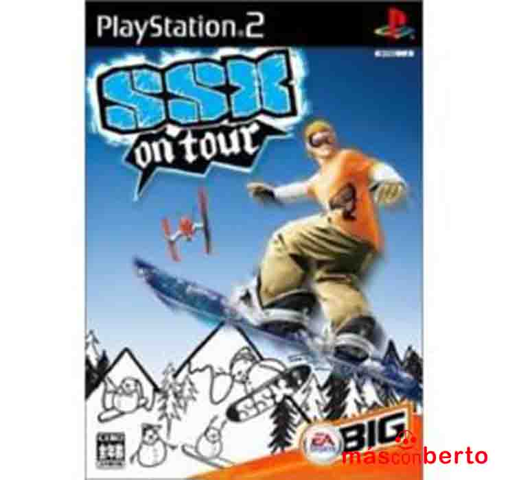 Juego PS2 SSX on tour