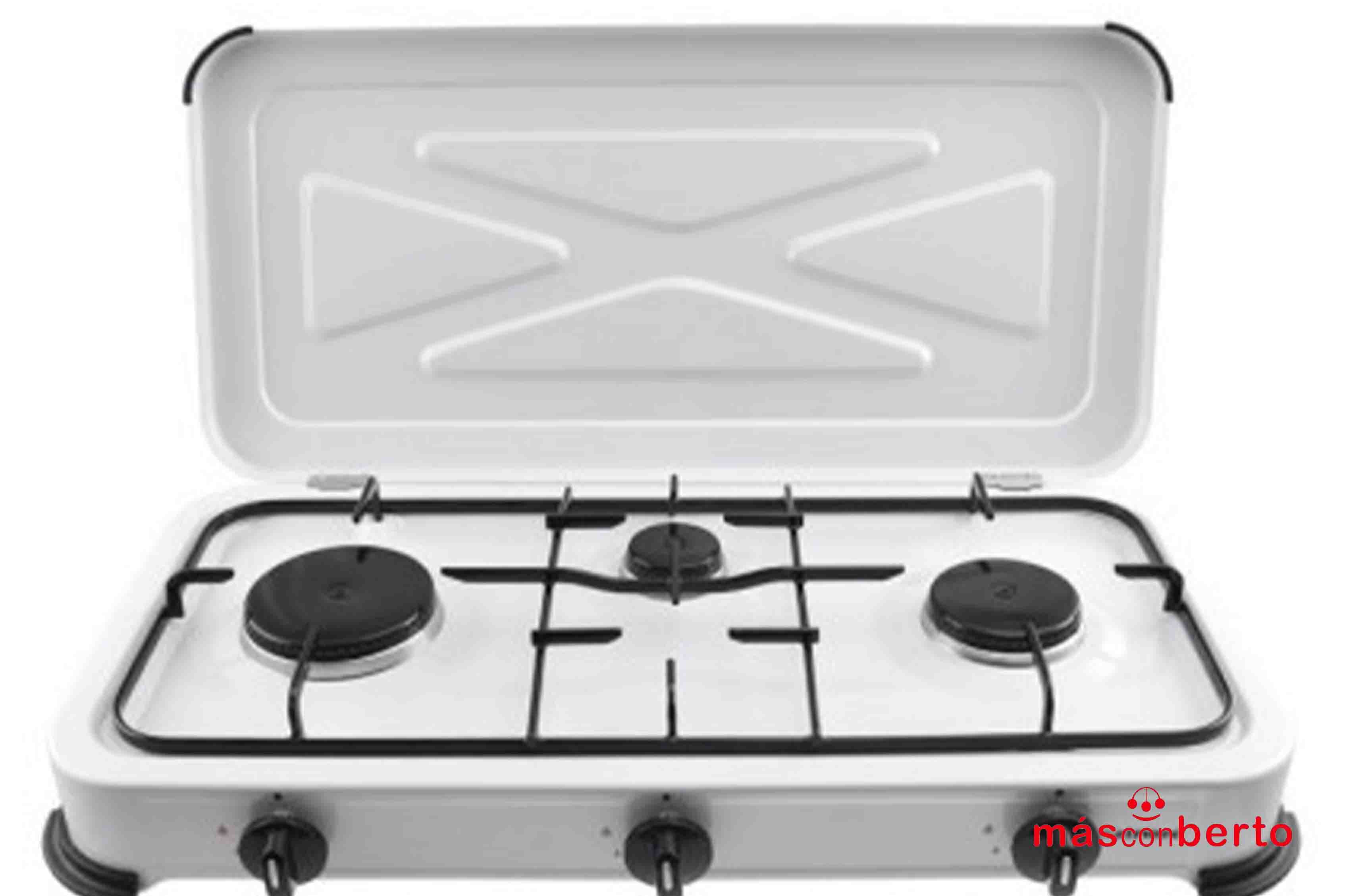 Cocina de Gas 3 fuegos...