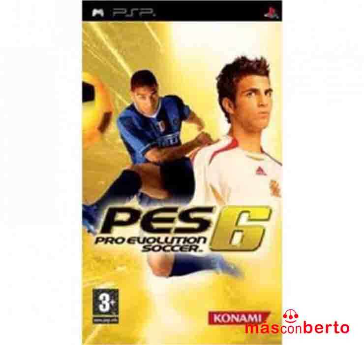 Juego PSP PES 6
