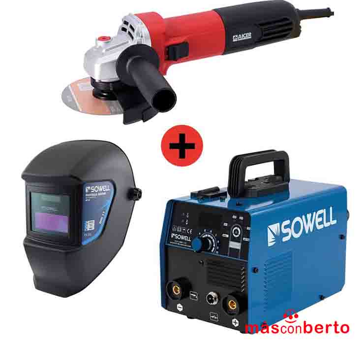 Pack Soldador + Radial...