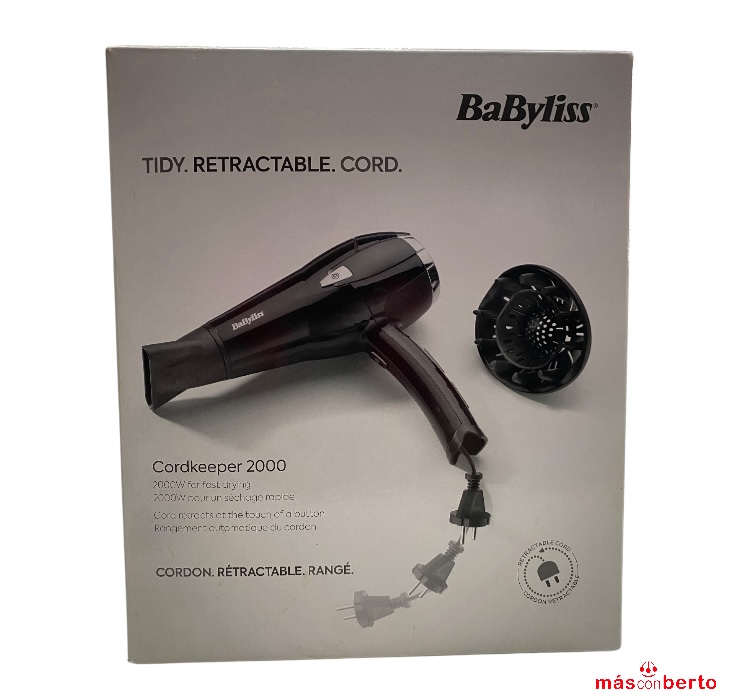 Secador Babyliss Cordkeeper...