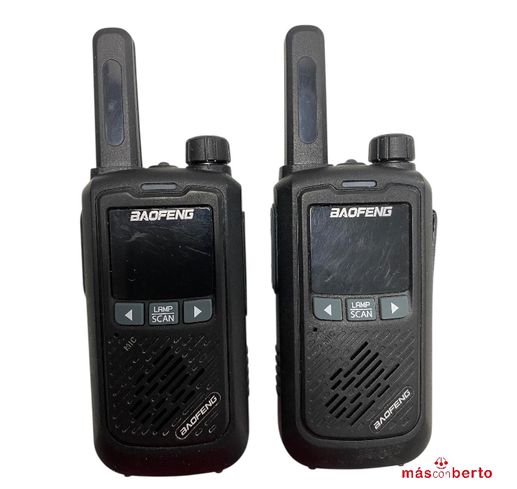 Pareja Walkie Talkie...