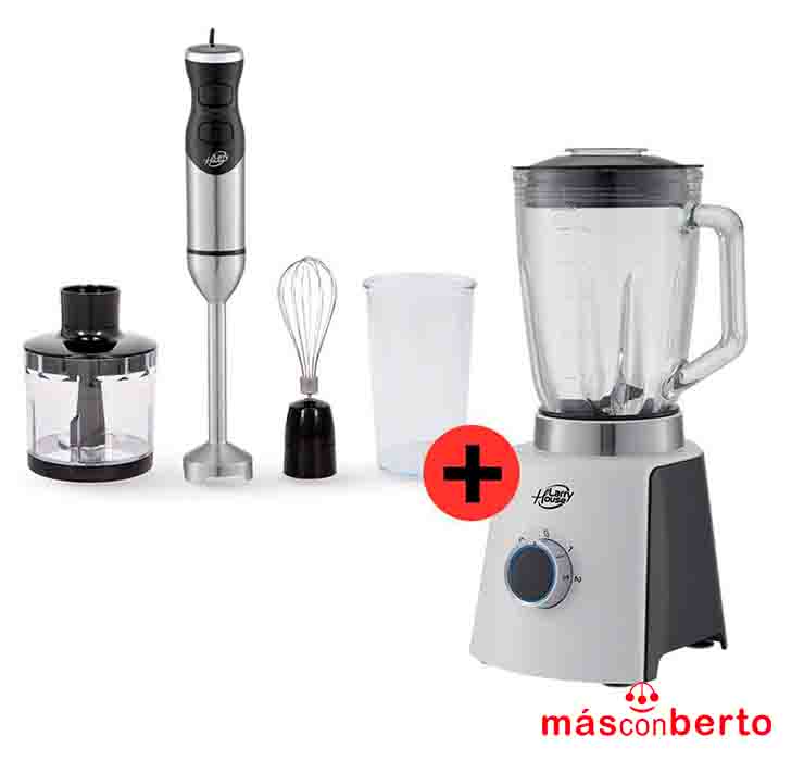 Batidora Vaso + Batidora...