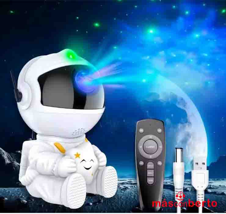 Astronauta proyector...