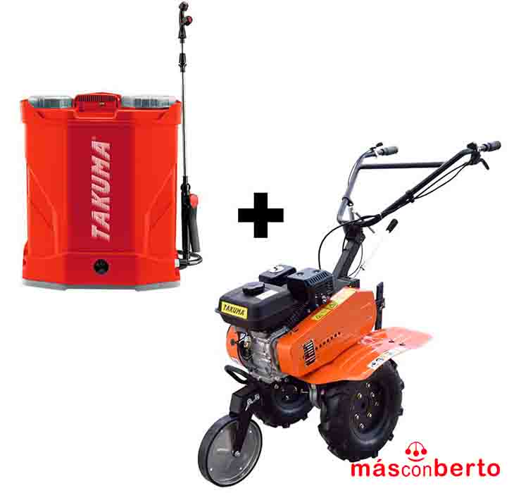 Motocultor + Sulfatadora...