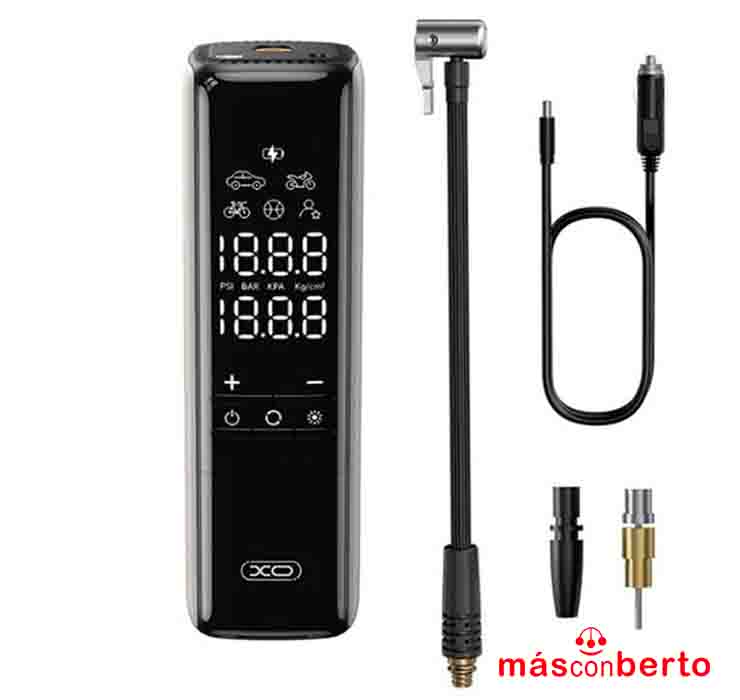 Bomba de inflado portatil...