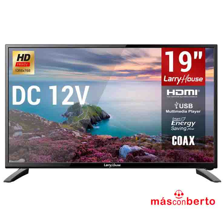 Televisor 19" 12V HD 720P...