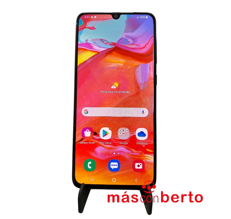Móvil Samsung A70 128Gb Negro 
