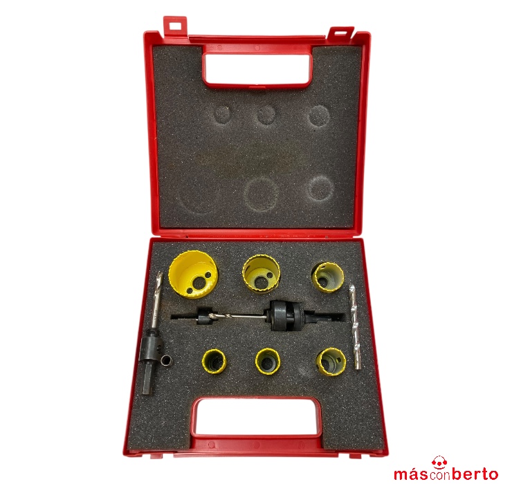 Maletín Coronas Starret 9pcs