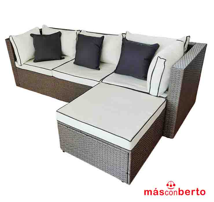 Conjunto Ratan Sofa Caise...