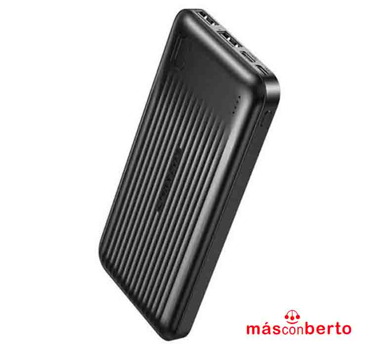 Powerbank 10000mAh negra...