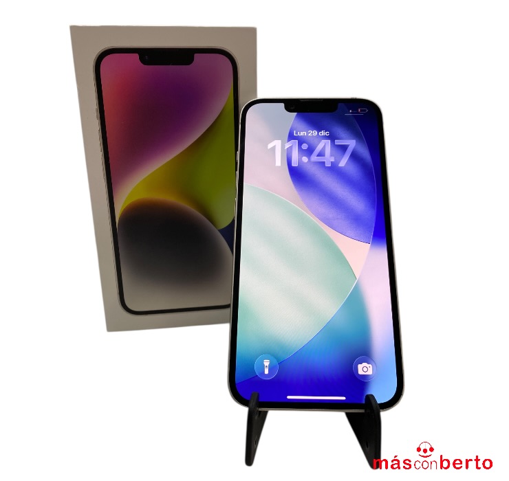 Móvil Iphone 14 128GB Blanco 