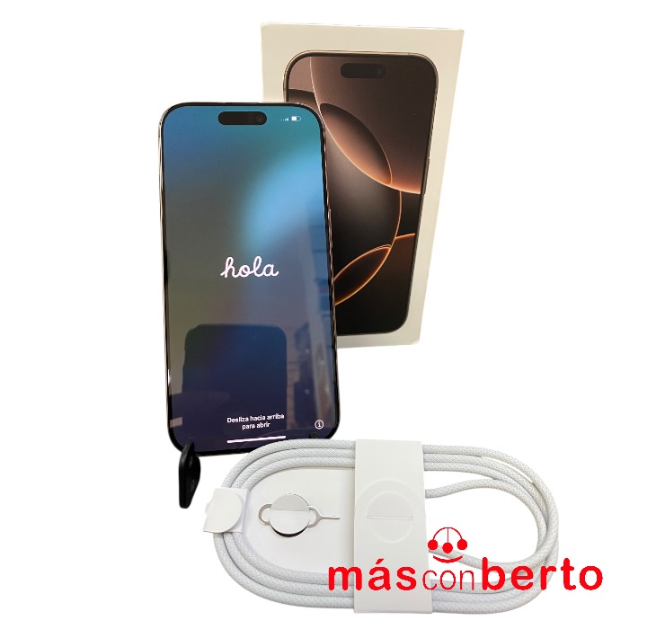 Móvil Iphone 16 Pro 128Gb...