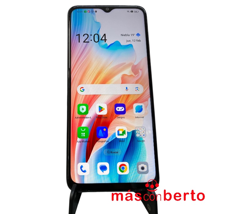 Móvil Oppo A38 128Gb Negro 