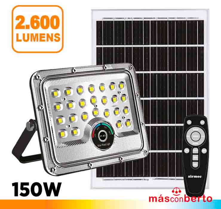 Foco Led Curvo Solar Nova...