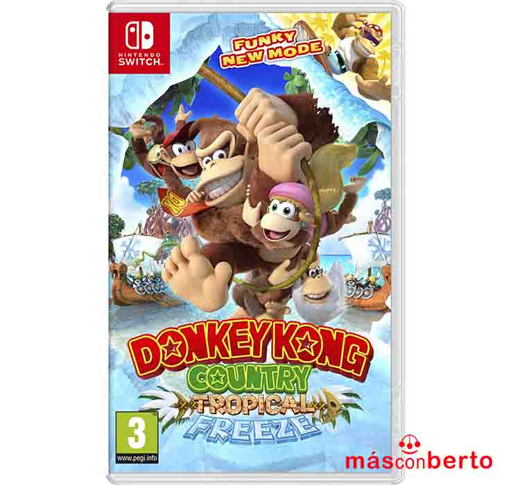 Juego Switch Donkey Kong...