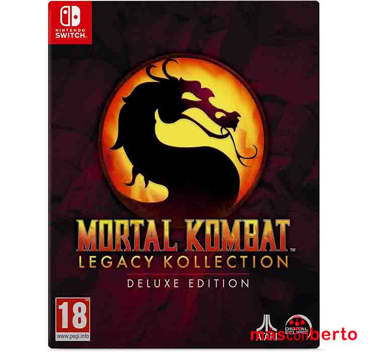 Juego Switch Mortal kombat...