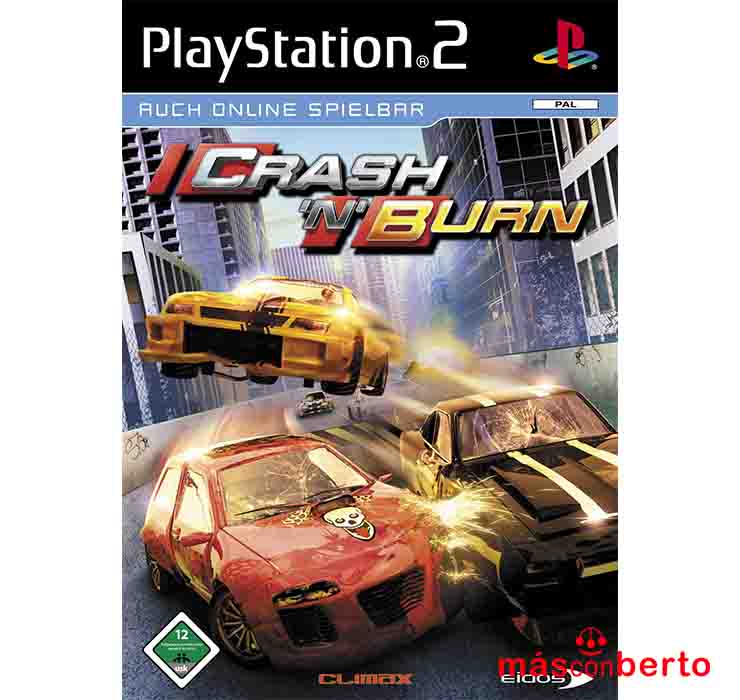 Juego PS2 Crash n burn