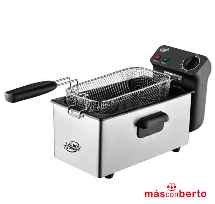Freidora Inox con Ventana...