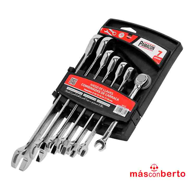 Juego 7PCS Llaves 8-19mm...