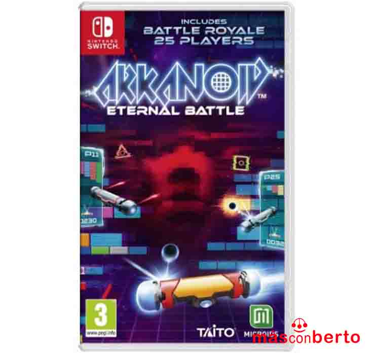Juego Switch Arkanoid...